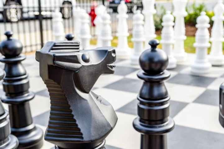 Nathalia Library - Giant Chess