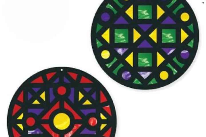 Cobram Library - Stained Glass Mandalas