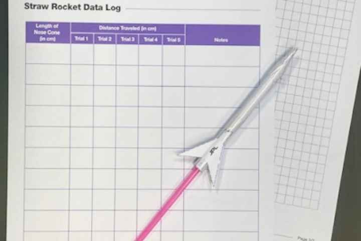 Euroa Library - Straw Rocket Launchers