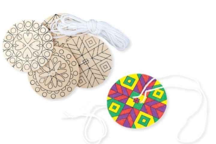 Nagambie Library - Wooden Hand Spinners