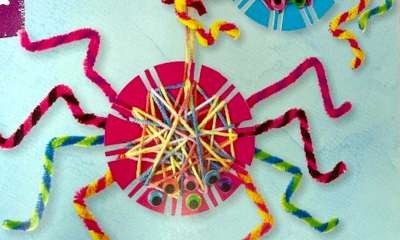 Numurkah Library - Wriggly Wrapped Spiders