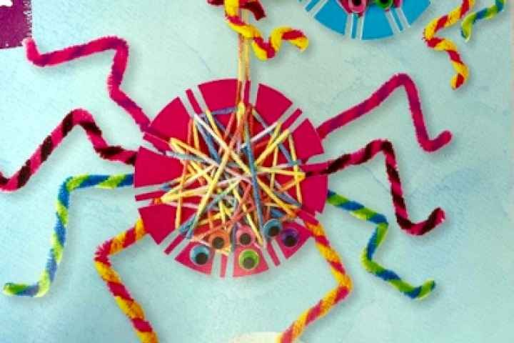 Numurkah Library - Wriggly Wrapped Spiders